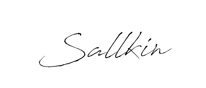 Make a beautiful signature design for name Sallkin. Use this online signature maker to create a handwritten signature for free. Sallkin signature style 6 images and pictures png