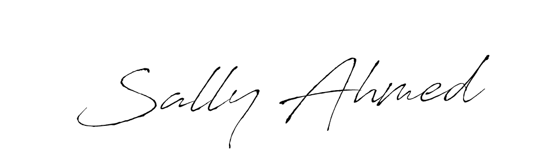 The best way (Antro_Vectra) to make a short signature is to pick only two or three words in your name. The name Sally Ahmed include a total of six letters. For converting this name. Sally Ahmed signature style 6 images and pictures png