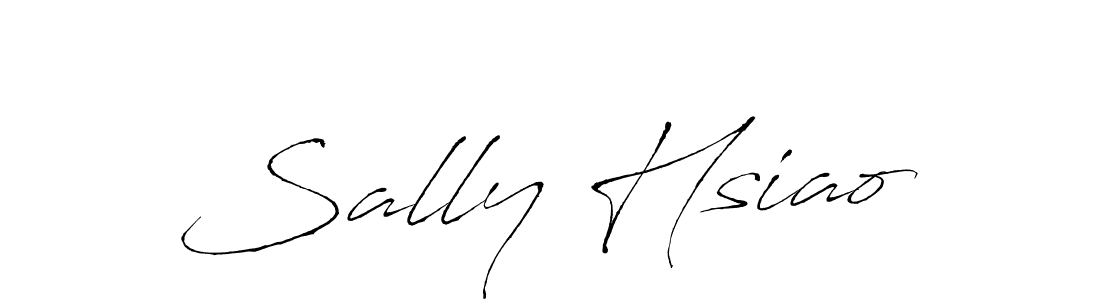 Also You can easily find your signature by using the search form. We will create Sally Hsiao name handwritten signature images for you free of cost using Antro_Vectra sign style. Sally Hsiao signature style 6 images and pictures png