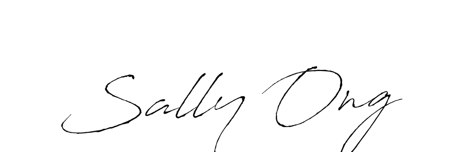 Use a signature maker to create a handwritten signature online. With this signature software, you can design (Antro_Vectra) your own signature for name Sally Ong. Sally Ong signature style 6 images and pictures png
