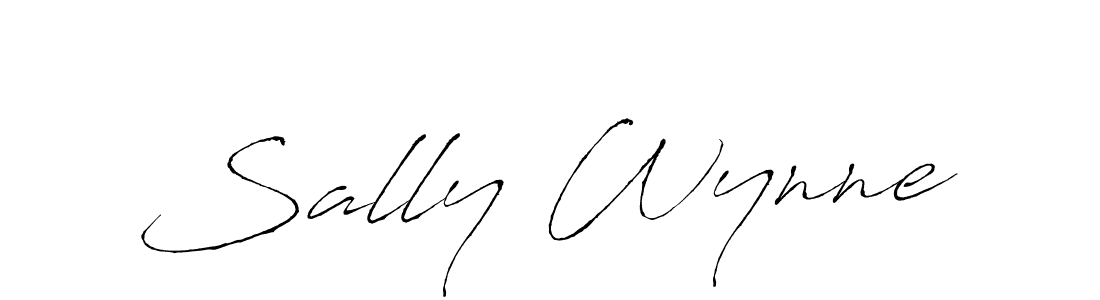 Also we have Sally Wynne name is the best signature style. Create professional handwritten signature collection using Antro_Vectra autograph style. Sally Wynne signature style 6 images and pictures png
