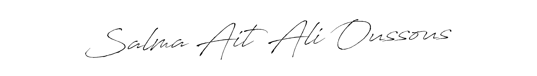 Similarly Antro_Vectra is the best handwritten signature design. Signature creator online .You can use it as an online autograph creator for name Salma Ait Ali Oussous. Salma Ait Ali Oussous signature style 6 images and pictures png