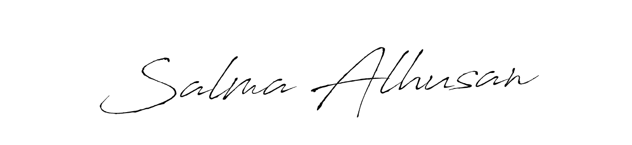 Best and Professional Signature Style for Salma Alhusan. Antro_Vectra Best Signature Style Collection. Salma Alhusan signature style 6 images and pictures png