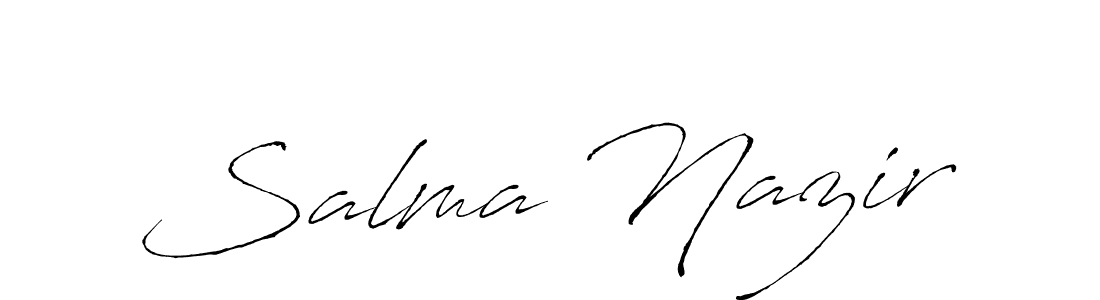 How to Draw Salma Nazir signature style? Antro_Vectra is a latest design signature styles for name Salma Nazir. Salma Nazir signature style 6 images and pictures png