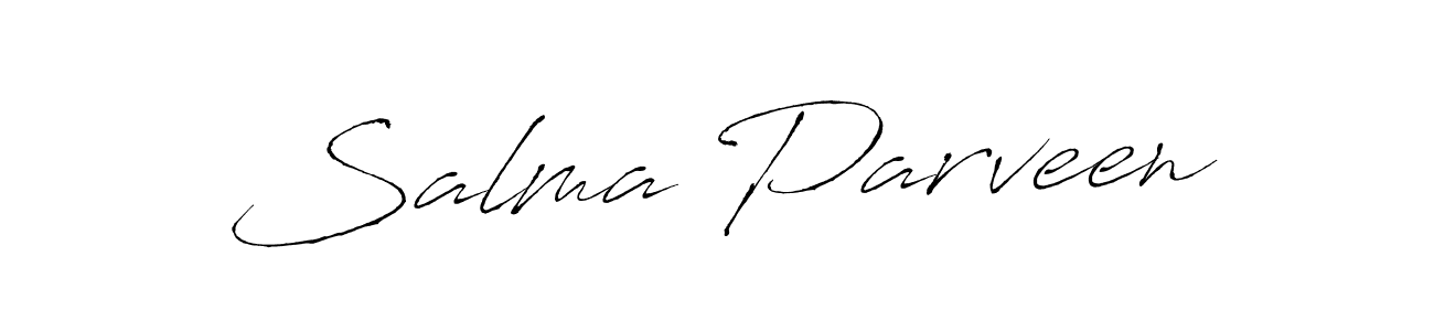 It looks lik you need a new signature style for name Salma Parveen. Design unique handwritten (Antro_Vectra) signature with our free signature maker in just a few clicks. Salma Parveen signature style 6 images and pictures png