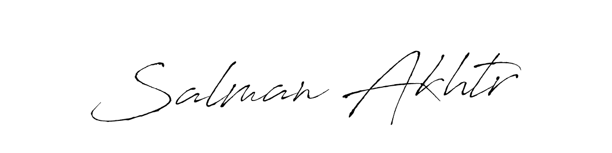 Also You can easily find your signature by using the search form. We will create Salman Akhtr name handwritten signature images for you free of cost using Antro_Vectra sign style. Salman Akhtr signature style 6 images and pictures png