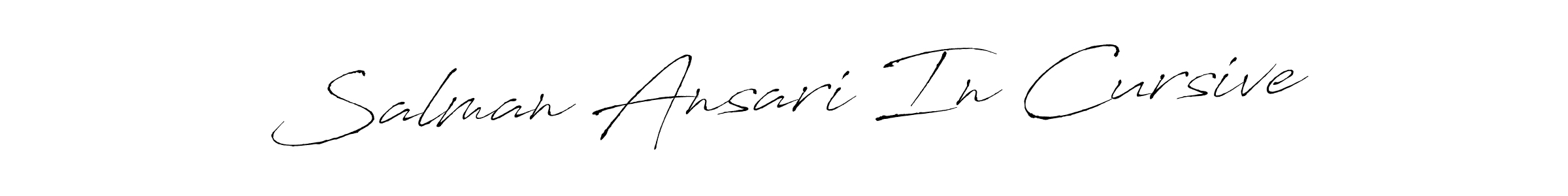 Make a short Salman Ansari In Cursive signature style. Manage your documents anywhere anytime using Antro_Vectra. Create and add eSignatures, submit forms, share and send files easily. Salman Ansari In Cursive signature style 6 images and pictures png
