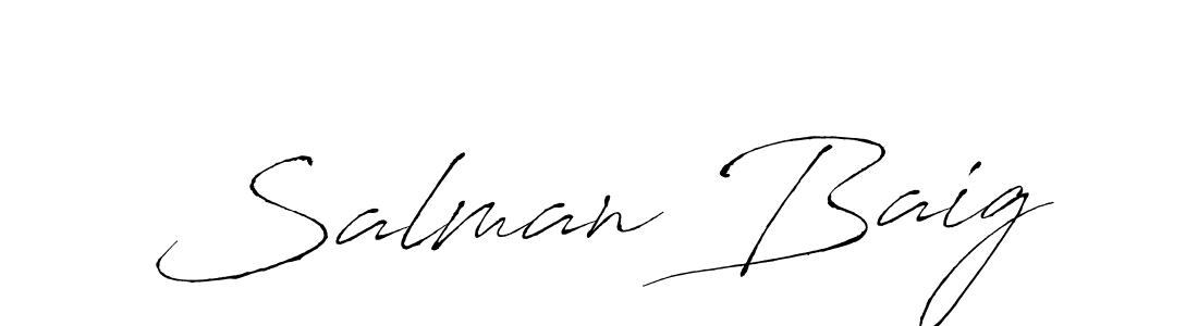 if you are searching for the best signature style for your name Salman Baig. so please give up your signature search. here we have designed multiple signature styles  using Antro_Vectra. Salman Baig signature style 6 images and pictures png