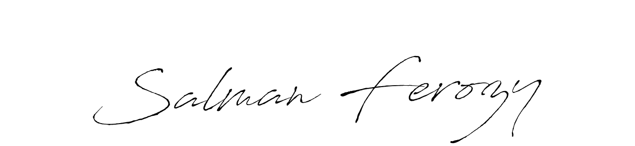 Make a beautiful signature design for name Salman Ferozy. Use this online signature maker to create a handwritten signature for free. Salman Ferozy signature style 6 images and pictures png