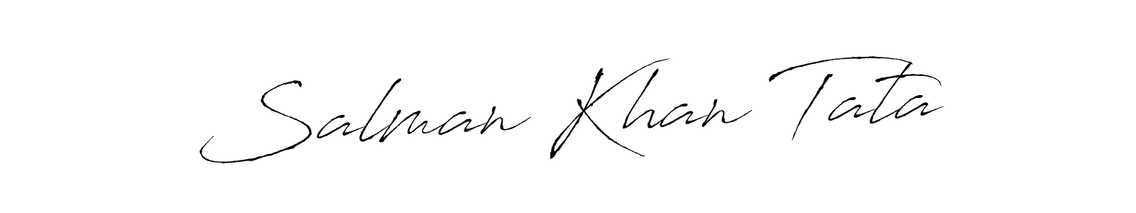 Use a signature maker to create a handwritten signature online. With this signature software, you can design (Antro_Vectra) your own signature for name Salman Khan Tata. Salman Khan Tata signature style 6 images and pictures png