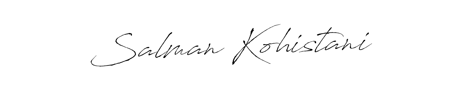 Also we have Salman Kohistani name is the best signature style. Create professional handwritten signature collection using Antro_Vectra autograph style. Salman Kohistani signature style 6 images and pictures png