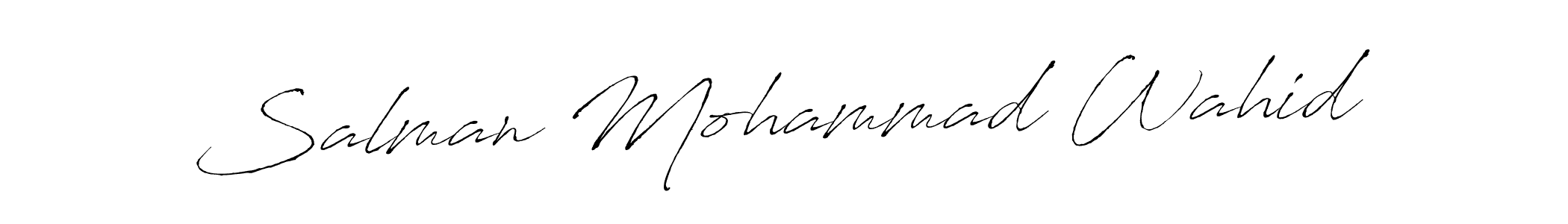 How to Draw Salman Mohammad Wahid signature style? Antro_Vectra is a latest design signature styles for name Salman Mohammad Wahid. Salman Mohammad Wahid signature style 6 images and pictures png