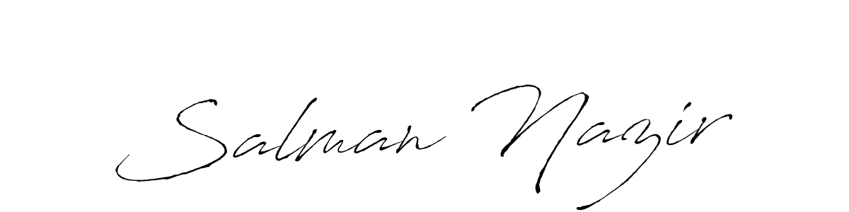 This is the best signature style for the Salman Nazir name. Also you like these signature font (Antro_Vectra). Mix name signature. Salman Nazir signature style 6 images and pictures png