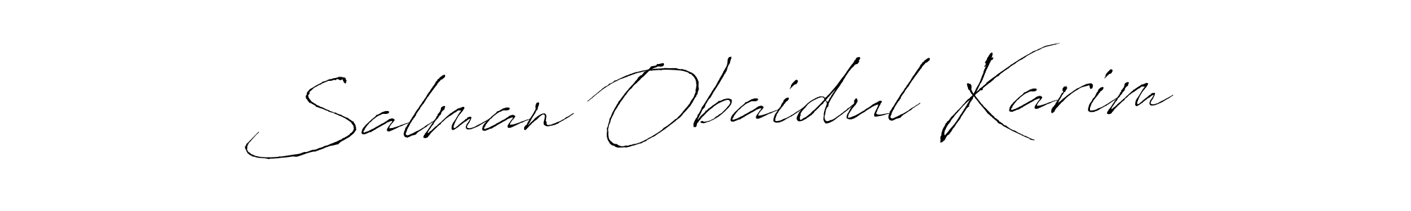 Also we have Salman Obaidul Karim name is the best signature style. Create professional handwritten signature collection using Antro_Vectra autograph style. Salman Obaidul Karim signature style 6 images and pictures png