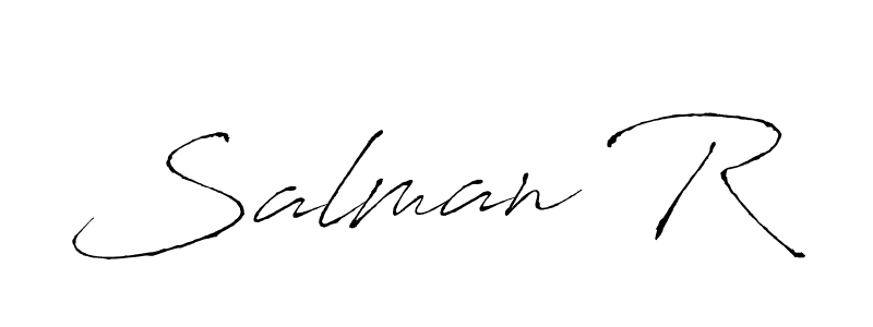 Create a beautiful signature design for name Salman R. With this signature (Antro_Vectra) fonts, you can make a handwritten signature for free. Salman R signature style 6 images and pictures png