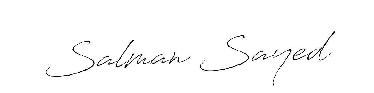 Similarly Antro_Vectra is the best handwritten signature design. Signature creator online .You can use it as an online autograph creator for name Salman Sayed. Salman Sayed signature style 6 images and pictures png