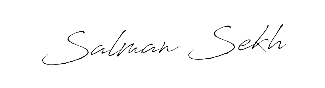 Also we have Salman Sekh name is the best signature style. Create professional handwritten signature collection using Antro_Vectra autograph style. Salman Sekh signature style 6 images and pictures png
