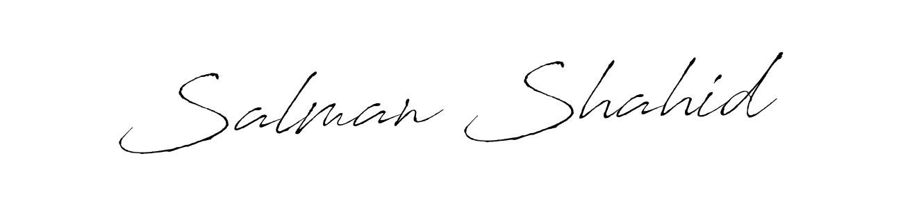 You should practise on your own different ways (Antro_Vectra) to write your name (Salman Shahid) in signature. don't let someone else do it for you. Salman Shahid signature style 6 images and pictures png