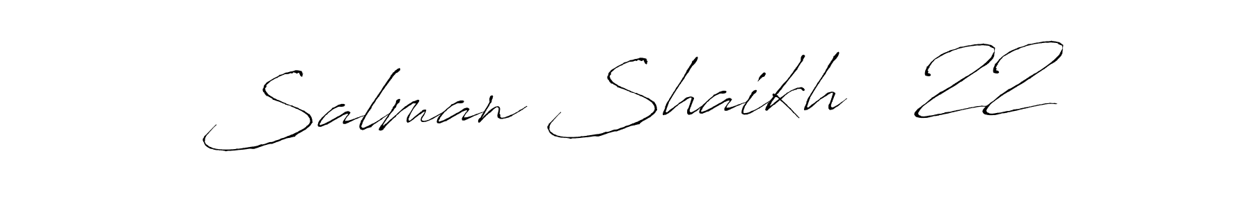 Also You can easily find your signature by using the search form. We will create Salman Shaikh   22 name handwritten signature images for you free of cost using Antro_Vectra sign style. Salman Shaikh   22 signature style 6 images and pictures png