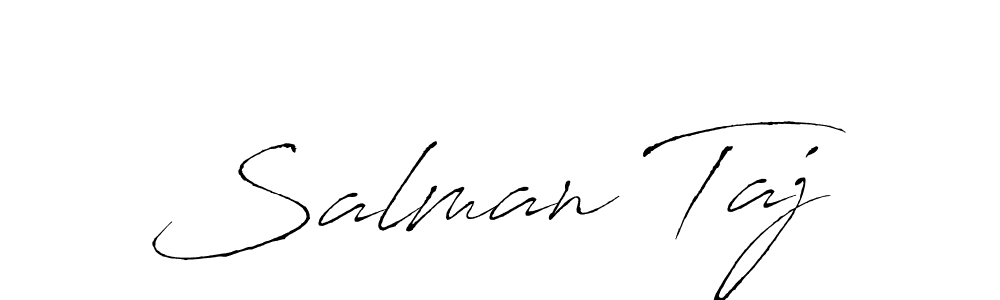See photos of Salman Taj official signature by Spectra . Check more albums & portfolios. Read reviews & check more about Antro_Vectra font. Salman Taj signature style 6 images and pictures png