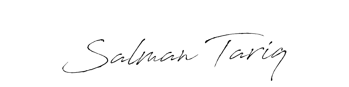 You should practise on your own different ways (Antro_Vectra) to write your name (Salman Tariq) in signature. don't let someone else do it for you. Salman Tariq signature style 6 images and pictures png