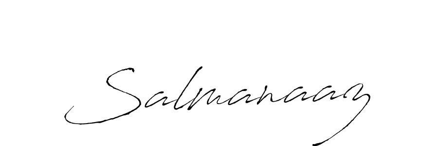 Also we have Salmanaaz name is the best signature style. Create professional handwritten signature collection using Antro_Vectra autograph style. Salmanaaz signature style 6 images and pictures png