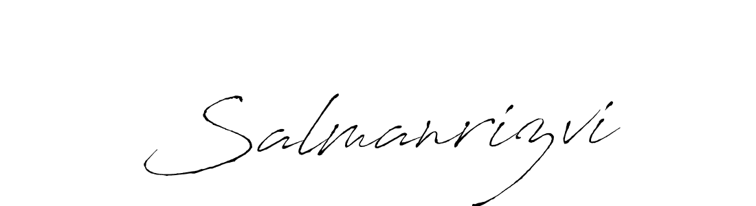 It looks lik you need a new signature style for name Salmanrizvi. Design unique handwritten (Antro_Vectra) signature with our free signature maker in just a few clicks. Salmanrizvi signature style 6 images and pictures png