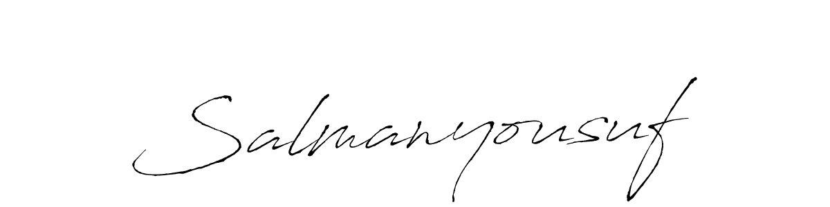 if you are searching for the best signature style for your name Salmanyousuf. so please give up your signature search. here we have designed multiple signature styles  using Antro_Vectra. Salmanyousuf signature style 6 images and pictures png