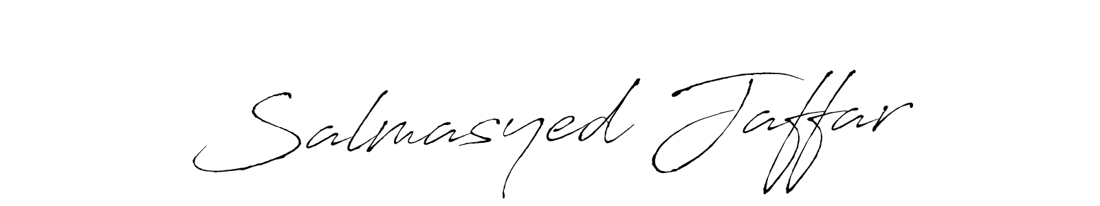 It looks lik you need a new signature style for name Salmasyed Jaffar. Design unique handwritten (Antro_Vectra) signature with our free signature maker in just a few clicks. Salmasyed Jaffar signature style 6 images and pictures png