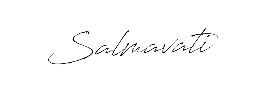 It looks lik you need a new signature style for name Salmavati. Design unique handwritten (Antro_Vectra) signature with our free signature maker in just a few clicks. Salmavati signature style 6 images and pictures png