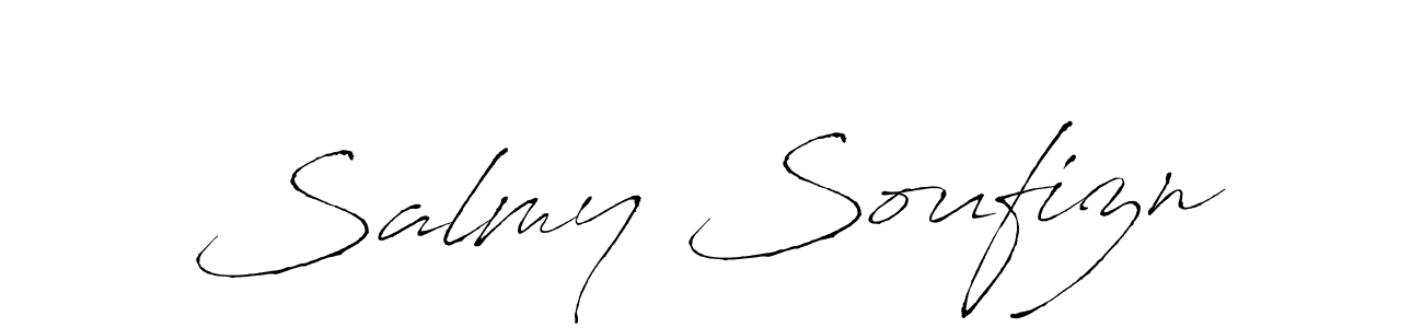 Make a short Salmy Soufizn signature style. Manage your documents anywhere anytime using Antro_Vectra. Create and add eSignatures, submit forms, share and send files easily. Salmy Soufizn signature style 6 images and pictures png