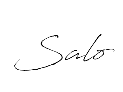 if you are searching for the best signature style for your name Salo. so please give up your signature search. here we have designed multiple signature styles  using Antro_Vectra. Salo signature style 6 images and pictures png