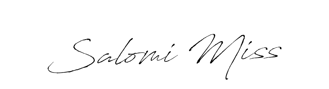 Make a beautiful signature design for name Salomi Miss. Use this online signature maker to create a handwritten signature for free. Salomi Miss signature style 6 images and pictures png