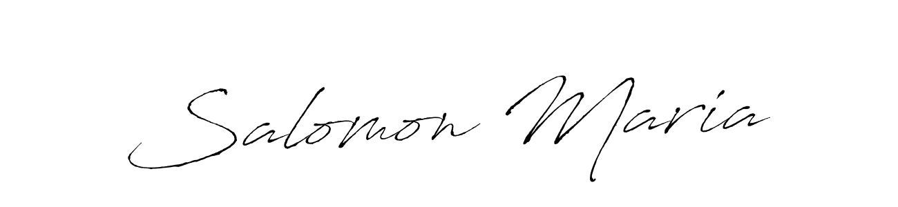 Once you've used our free online signature maker to create your best signature Antro_Vectra style, it's time to enjoy all of the benefits that Salomon Maria name signing documents. Salomon Maria signature style 6 images and pictures png