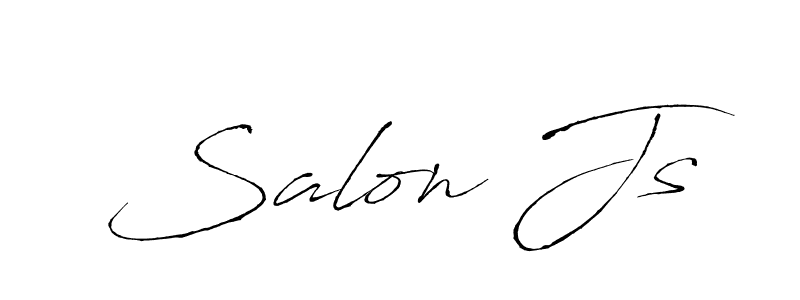 Also You can easily find your signature by using the search form. We will create Salon Js name handwritten signature images for you free of cost using Antro_Vectra sign style. Salon Js signature style 6 images and pictures png