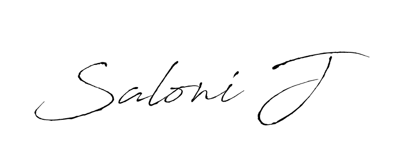 This is the best signature style for the Saloni J name. Also you like these signature font (Antro_Vectra). Mix name signature. Saloni J signature style 6 images and pictures png