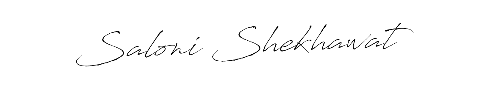 You should practise on your own different ways (Antro_Vectra) to write your name (Saloni Shekhawat) in signature. don't let someone else do it for you. Saloni Shekhawat signature style 6 images and pictures png