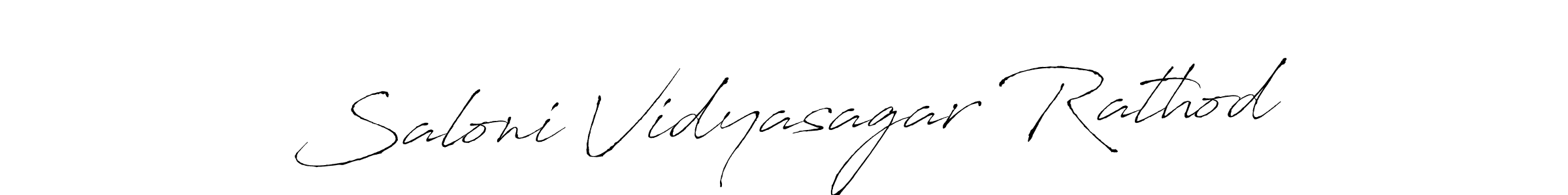 Also we have Saloni Vidyasagar Rathod name is the best signature style. Create professional handwritten signature collection using Antro_Vectra autograph style. Saloni Vidyasagar Rathod signature style 6 images and pictures png