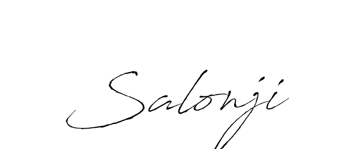 Also You can easily find your signature by using the search form. We will create Salonji name handwritten signature images for you free of cost using Antro_Vectra sign style. Salonji signature style 6 images and pictures png