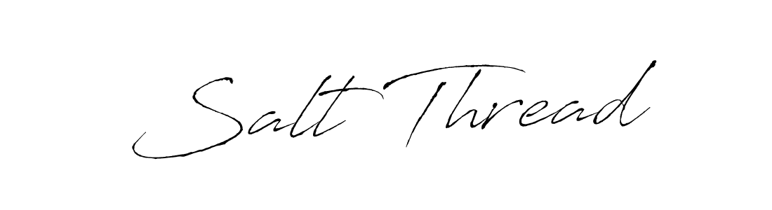 Design your own signature with our free online signature maker. With this signature software, you can create a handwritten (Antro_Vectra) signature for name Salt Thread. Salt Thread signature style 6 images and pictures png