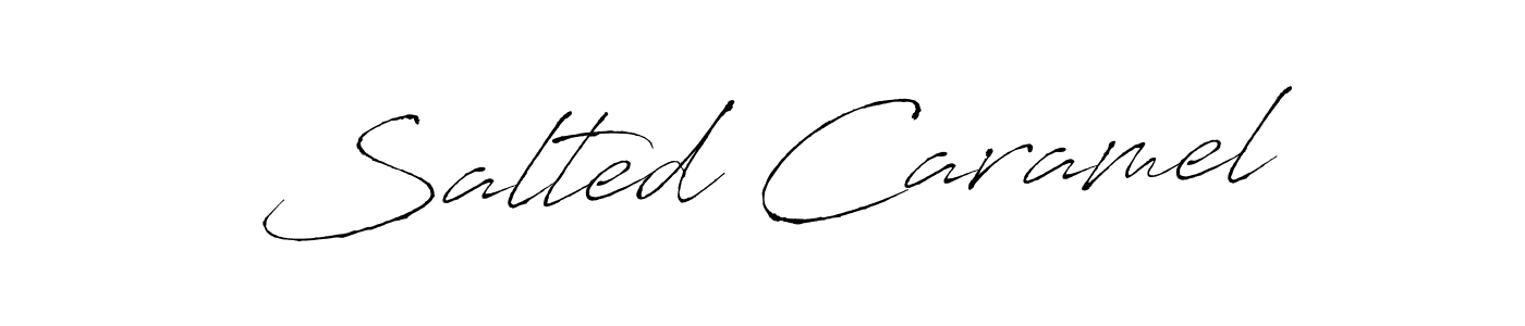 Create a beautiful signature design for name Salted Caramel. With this signature (Antro_Vectra) fonts, you can make a handwritten signature for free. Salted Caramel signature style 6 images and pictures png