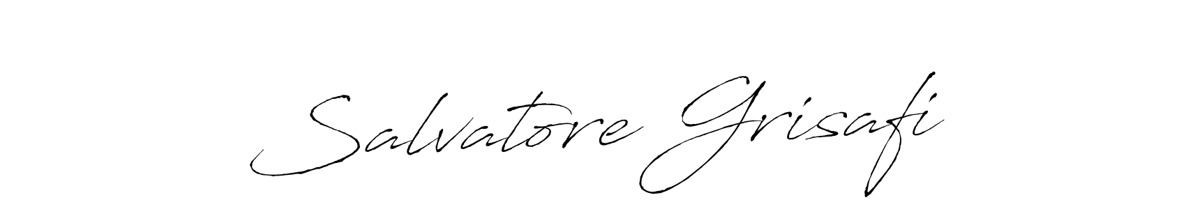 Salvatore Grisafi stylish signature style. Best Handwritten Sign (Antro_Vectra) for my name. Handwritten Signature Collection Ideas for my name Salvatore Grisafi. Salvatore Grisafi signature style 6 images and pictures png