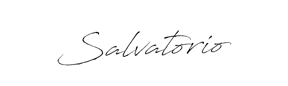 Design your own signature with our free online signature maker. With this signature software, you can create a handwritten (Antro_Vectra) signature for name Salvatorio. Salvatorio signature style 6 images and pictures png