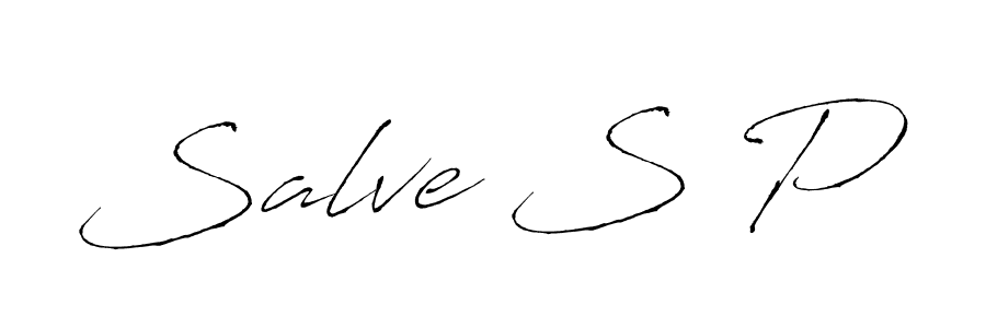 The best way (Antro_Vectra) to make a short signature is to pick only two or three words in your name. The name Salve S P include a total of six letters. For converting this name. Salve S P signature style 6 images and pictures png