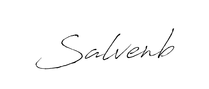 Once you've used our free online signature maker to create your best signature Antro_Vectra style, it's time to enjoy all of the benefits that Salvenb name signing documents. Salvenb signature style 6 images and pictures png