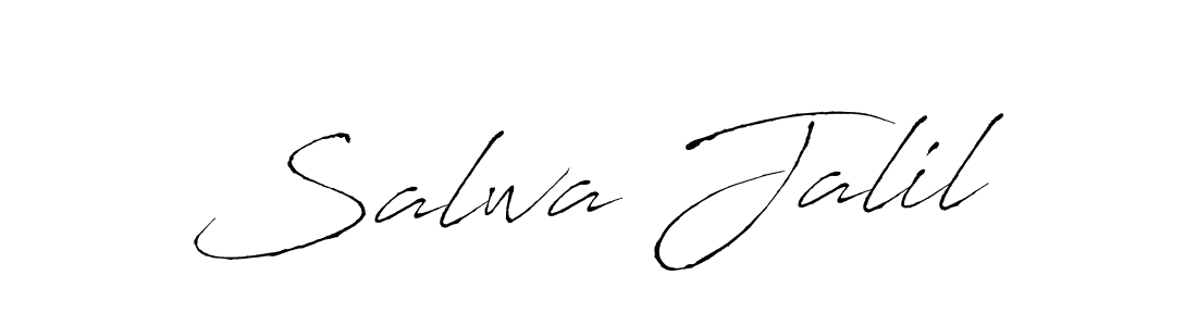 Also we have Salwa Jalil name is the best signature style. Create professional handwritten signature collection using Antro_Vectra autograph style. Salwa Jalil signature style 6 images and pictures png