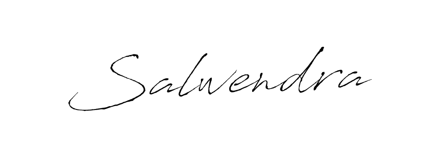 How to make Salwendra name signature. Use Antro_Vectra style for creating short signs online. This is the latest handwritten sign. Salwendra signature style 6 images and pictures png