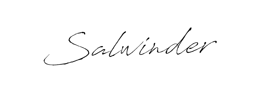 Make a beautiful signature design for name Salwinder. With this signature (Antro_Vectra) style, you can create a handwritten signature for free. Salwinder signature style 6 images and pictures png