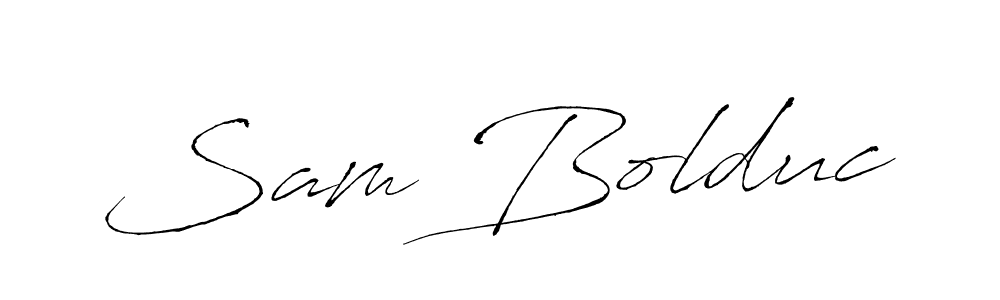 Similarly Antro_Vectra is the best handwritten signature design. Signature creator online .You can use it as an online autograph creator for name Sam Bolduc. Sam Bolduc signature style 6 images and pictures png