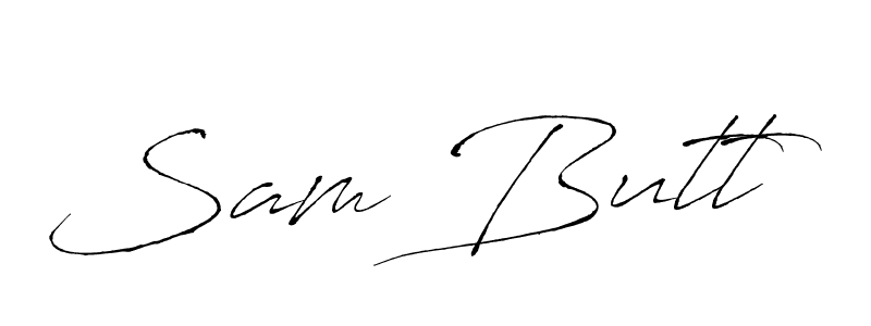 Best and Professional Signature Style for Sam Butt. Antro_Vectra Best Signature Style Collection. Sam Butt signature style 6 images and pictures png